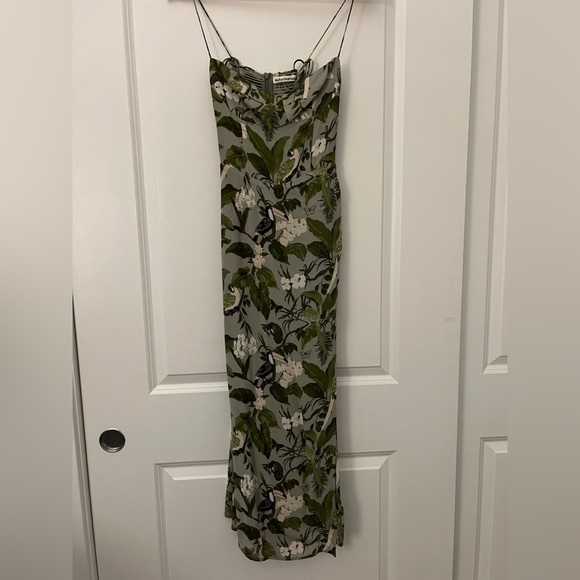 REFORMATION Kourtney Dress in Tropical LIKE NEW - Picture 4 of 5